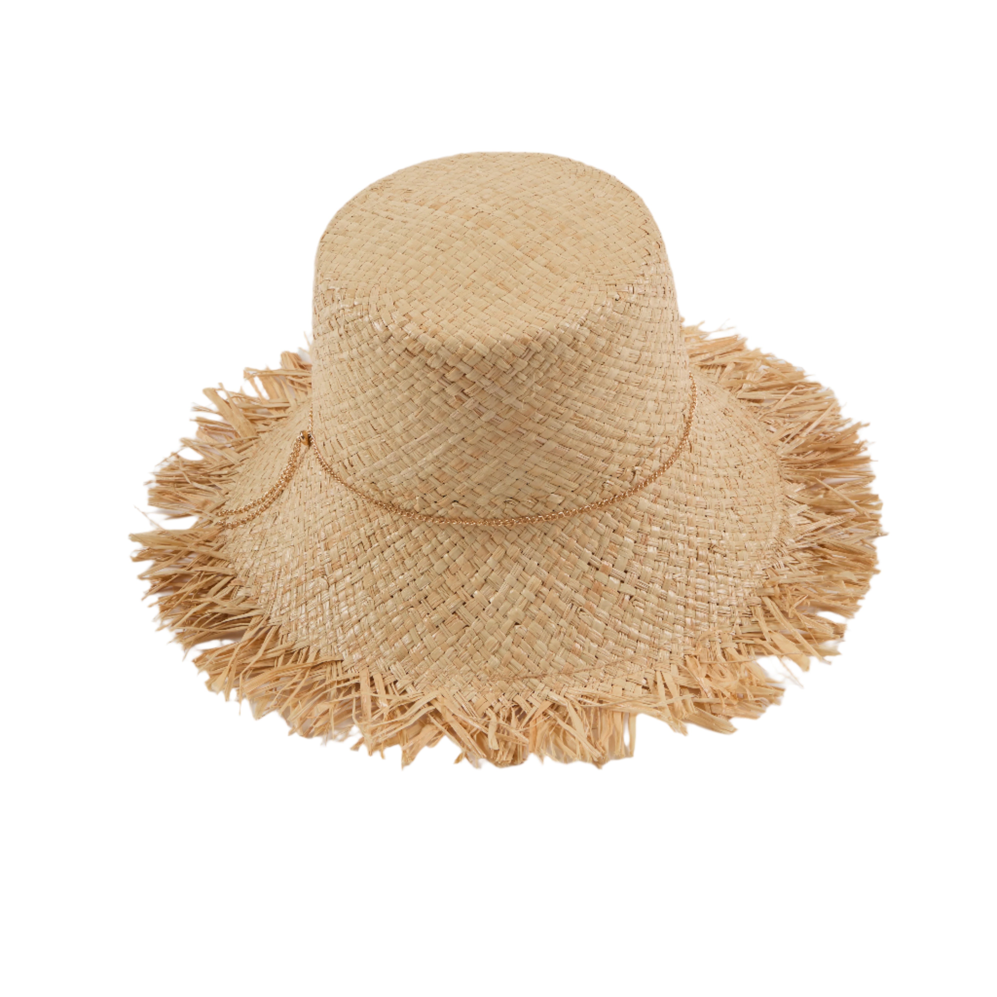 Jonah Fine Raffia Bucket Hat for Women - Summer Beach Sun Hat with Wide Brim - UV Protection & Breathable Straw Hat for Outdoor, Travel, and Vacation