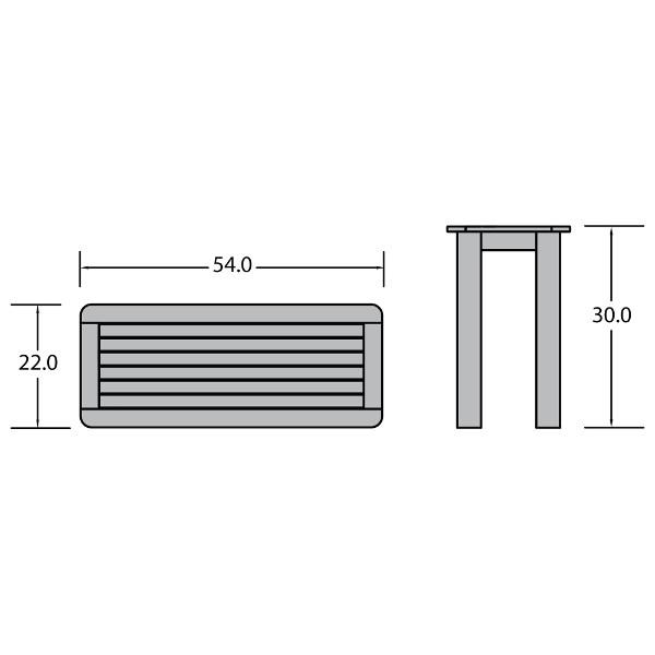 Outdoor Sideboard Dining Table - Weatherproof & Durable for Patio, Garden, and Backyard Entertaining
