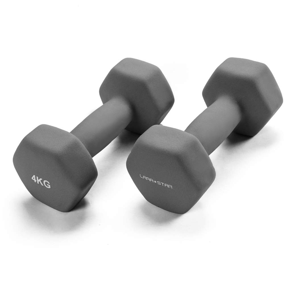 FHPEWXDG Small Dumbbells for Home Fitness - Neoprene Coated Slim Arm Dumbbells with Cast Iron Core - Unisex Workout Equipment for Fat Loss & Strength Training | Perfect for Home Gym, Office Workouts & Women's Fitness