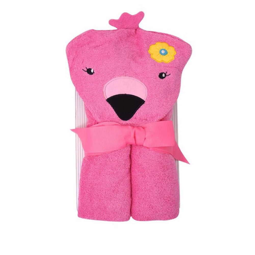 CuteOn 100% Cotton Soft Baby Hooded Towel - Cartoon Bird Design Bath Towel for Toddlers & Kids (28.74