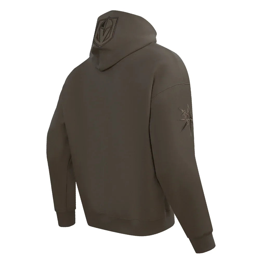 Vegas Golden Knights Men's Pro Standard Drop Shoulder Hoodie - Dark | Comfortable & Stylish NHL Fan Apparel for Game Day & Casual Wear