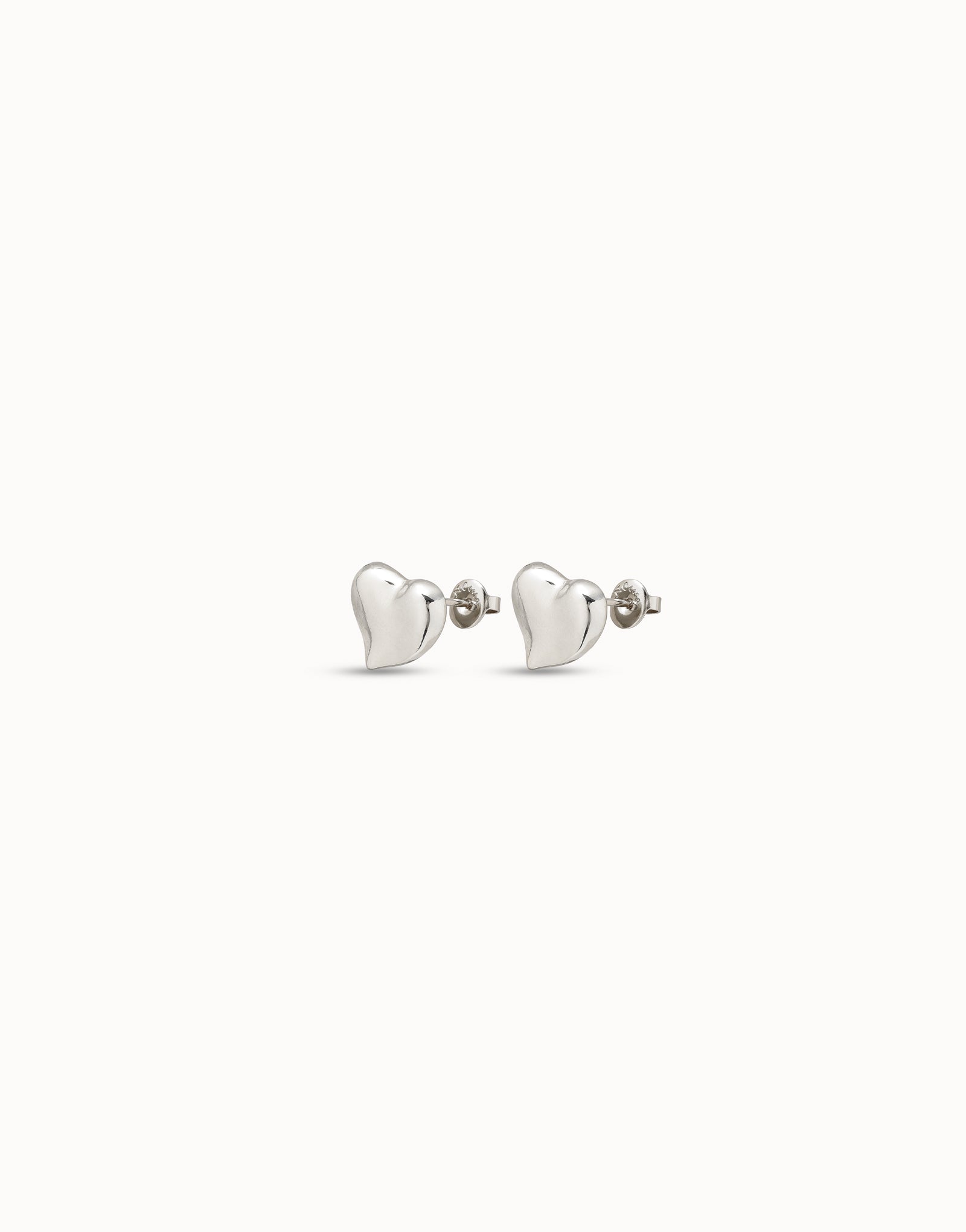 UNO Heart Earrings for Women - Dainty Gold Heart Stud Earrings - Perfect for Valentine's Day, Anniversary & Everyday Wear - Gift for Her