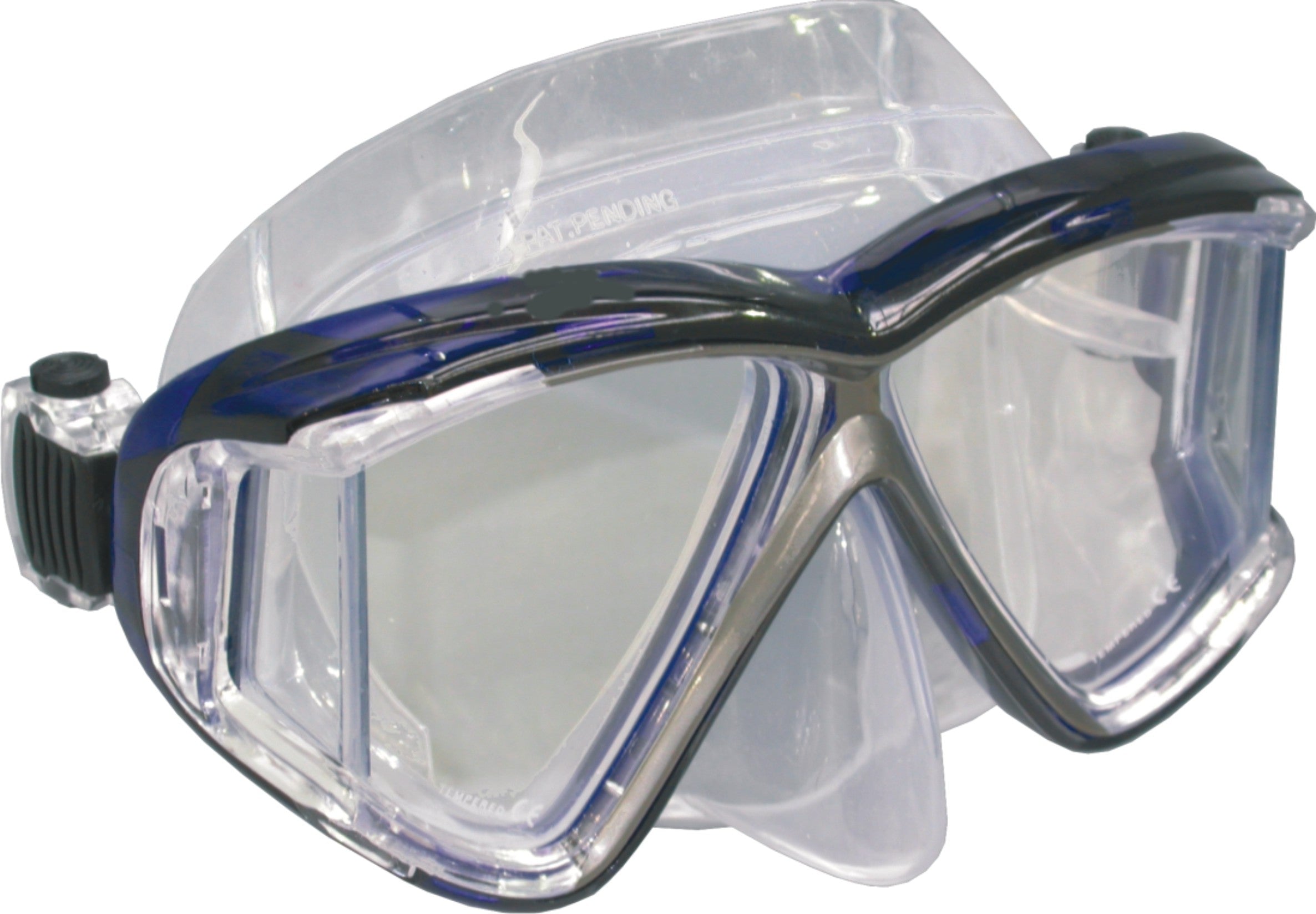 Beaver Blue Scenic Face Mask - Reusable & Breathable for Outdoor Activities, Travel, and Daily Protection