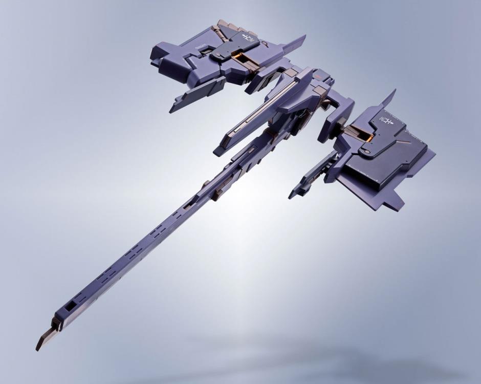 Bandai Metal Robot Spirits Advance of Zeta G Parts Hrududu Action Figure - Combat Deployment Colors with Advanced Parts Set | Collectible Anime Model Kit for Display & Gundam Fans