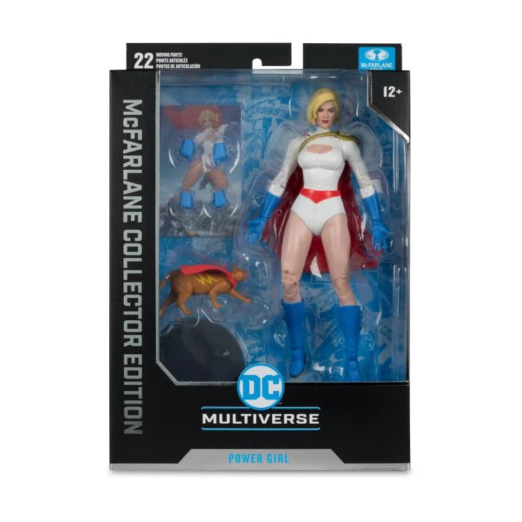 Power Girl Reborn DC McFarlane Collector Edition #31 Action Figure - Premium Collectible Toy for DC Comics Fans & Display for Home/Office