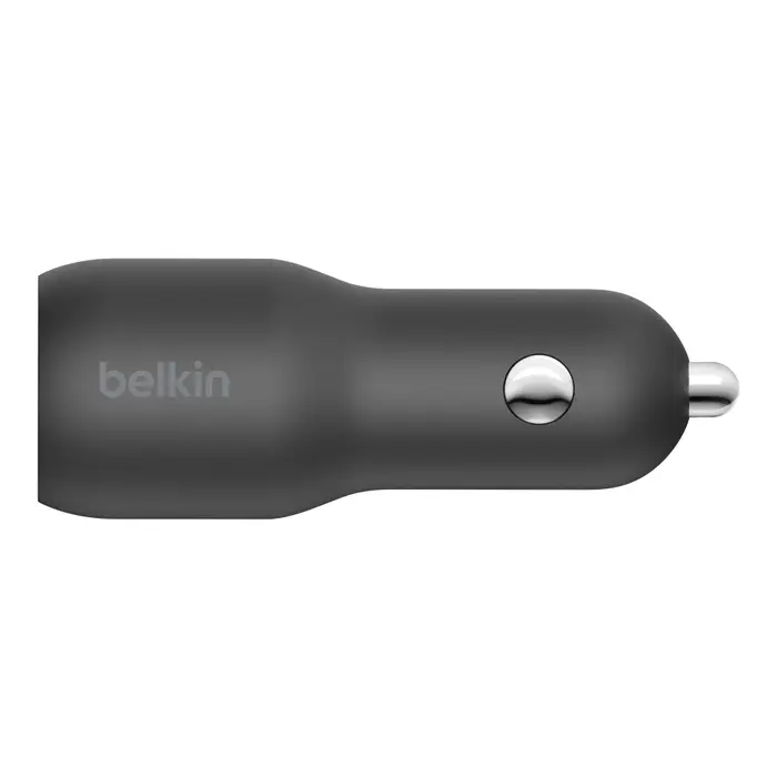 Belkin 37W Car Charger with USB-C Cable - Fast Charging for iPhone, Samsung, Pixel & More - Perfect for Road Trips & Commuting