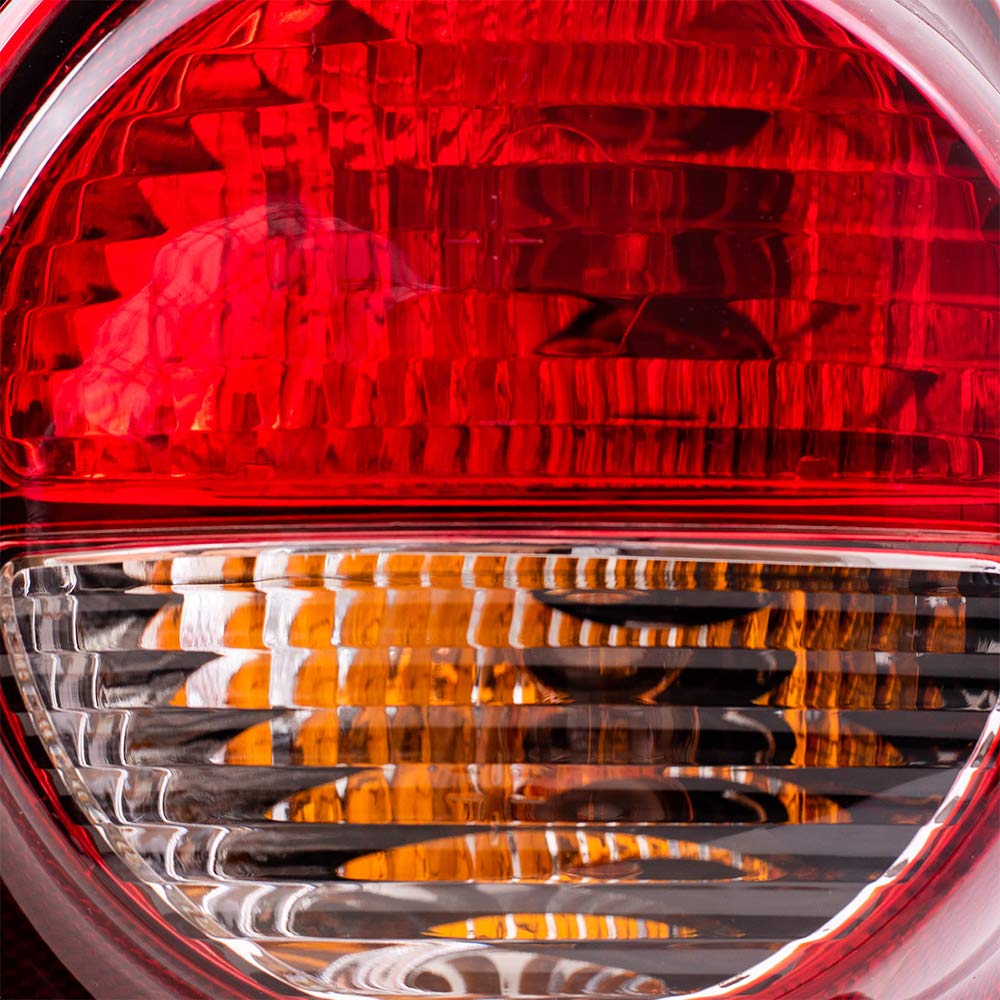 Brock Replacement Tail Light Set - Driver & Passenger Side Compatible with 2005-2007 Jeep Liberty (Part# 55157061AC & 55157060AD) - Perfect for Night Driving Safety & Vehicle Restoration Projects