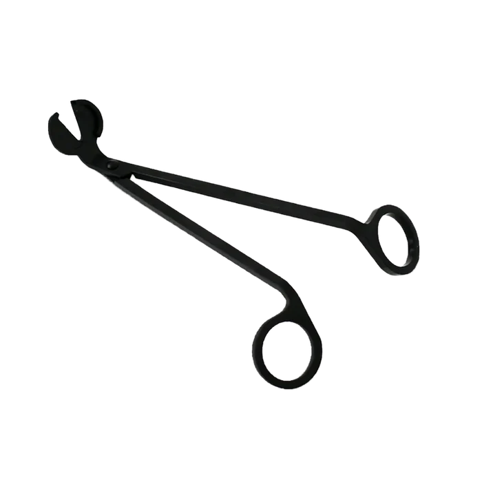 Premium Wick Trimmer for Candles - Stainless Steel Candle Wick Scissors with Wooden Handle - Perfect for Home, Spa, and Aromatherapy Use