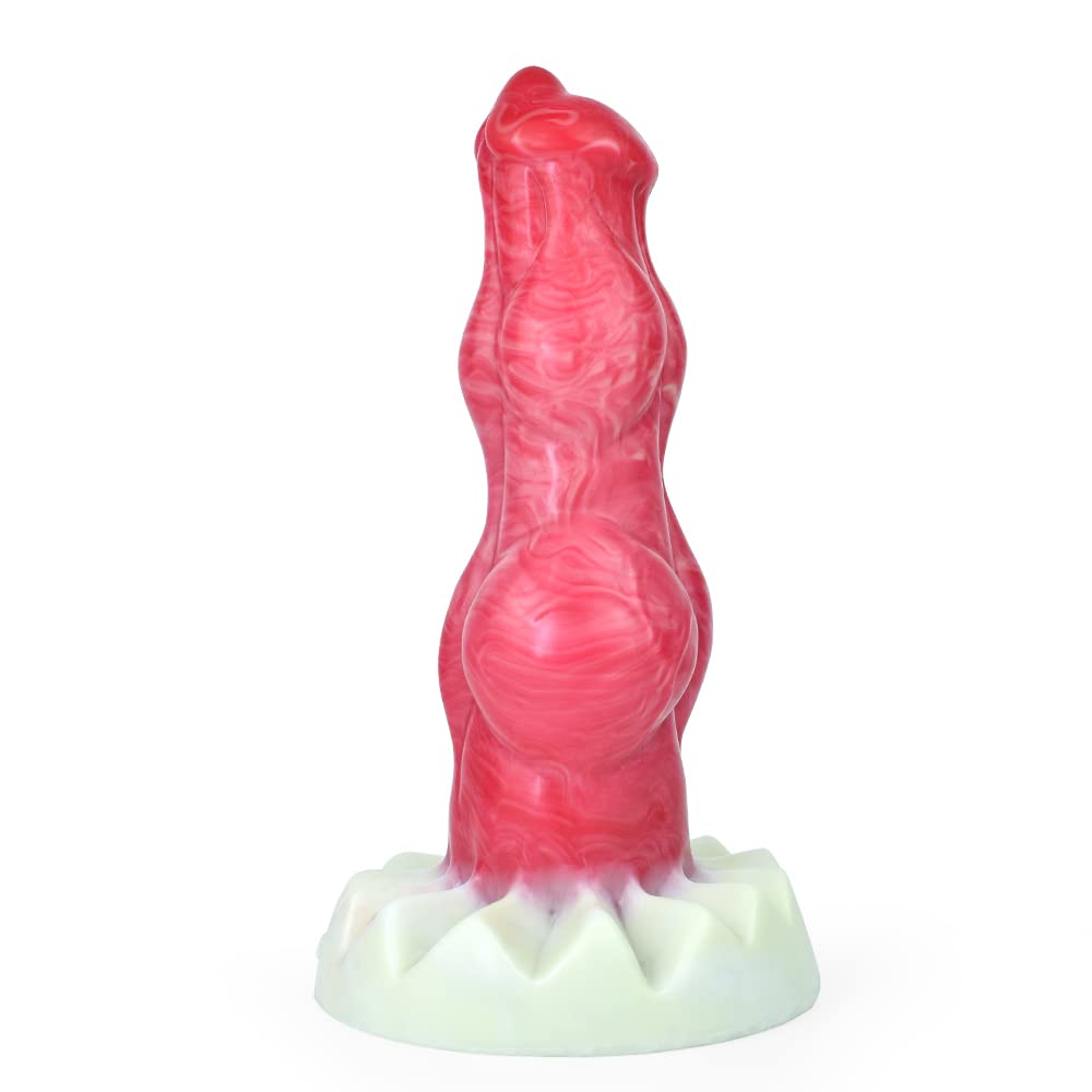 Premium Liquid Silicone Alien/Fido Dildo with Strong Suction Cup - Realistic Adult Sex Toy for Solo Play & Couples - BeHorny Collection | Perfect for BDSM, Fantasy Roleplay & Sensual Exploration