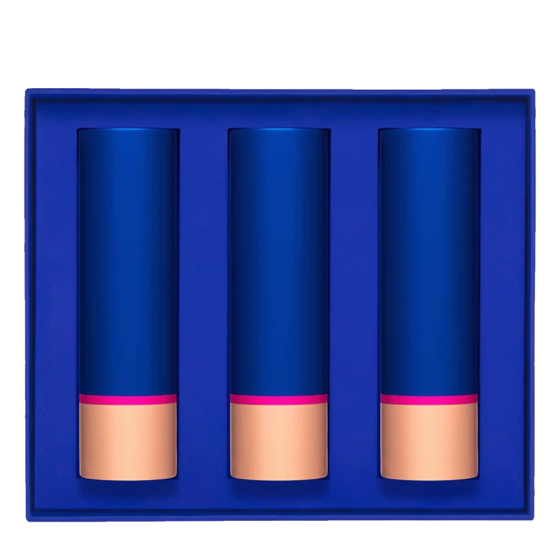Augustinus Bader The Tinted Balm Trio - Hydrating Lip & Cheek Balm Set | Natural Tint for Glowing Skin | Perfect for Daily Makeup & On-The-Go Touch Ups