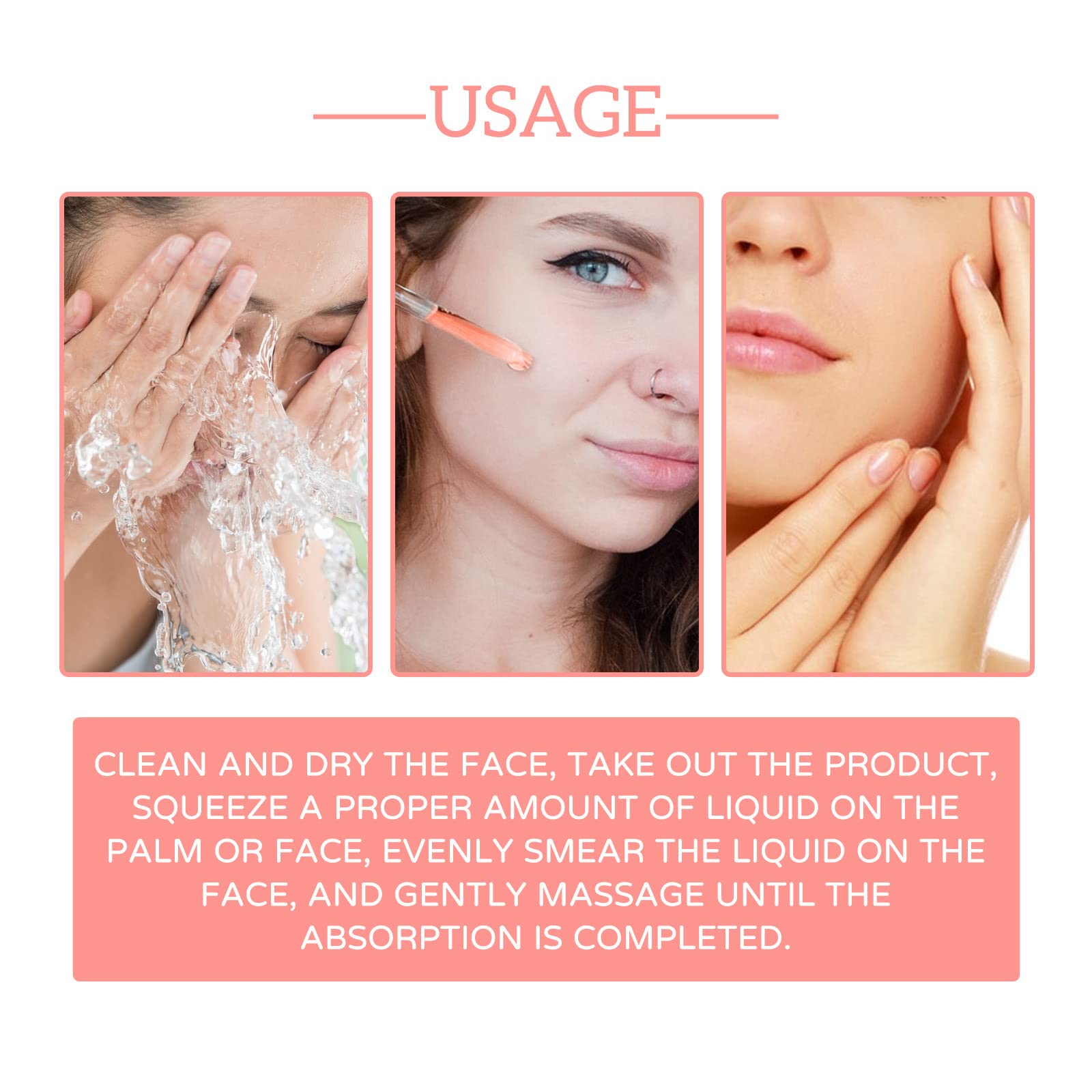 5 in 1 Vitamin C Facial Serum - 30% Vitamin C, Hyaluronic Acid & Niacinamide for Anti-Aging, Wrinkle Reduction & Hydration - Collagen Boosting with Vitamin E - 1.05 Fl.oz - Perfect for Daily Skincare Routine & Nighttime Rejuvenation