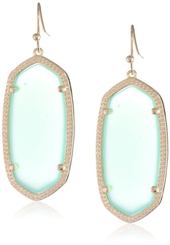 Chalcedony Glass/Gold plated