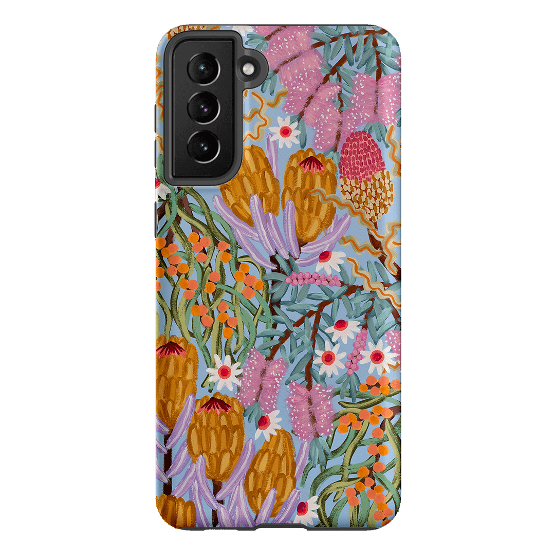 Bloom Fields Premium Phone Case - Slim Protective Cover for iPhone & Samsung - Durable & Stylish Design for Everyday Use, Travel, and Outdoor Activities
