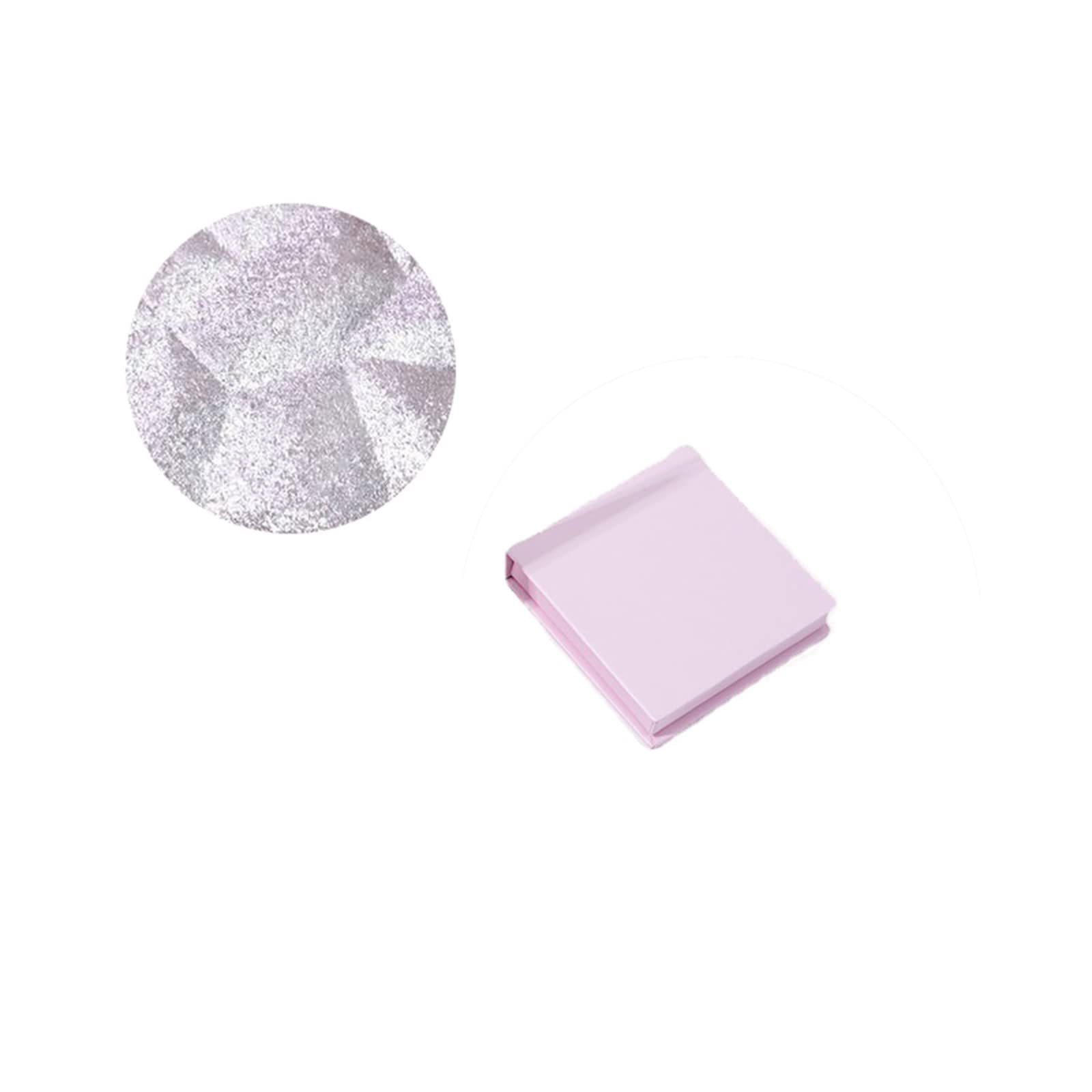 Glow Wand Makeup - Monochrome High Gloss Powder for Neutral Brightening & Super Shiny Finish | Long-Lasting, Fade-Proof White Cosmetics | Perfect for Night Out, Photo Shoots & Special Events