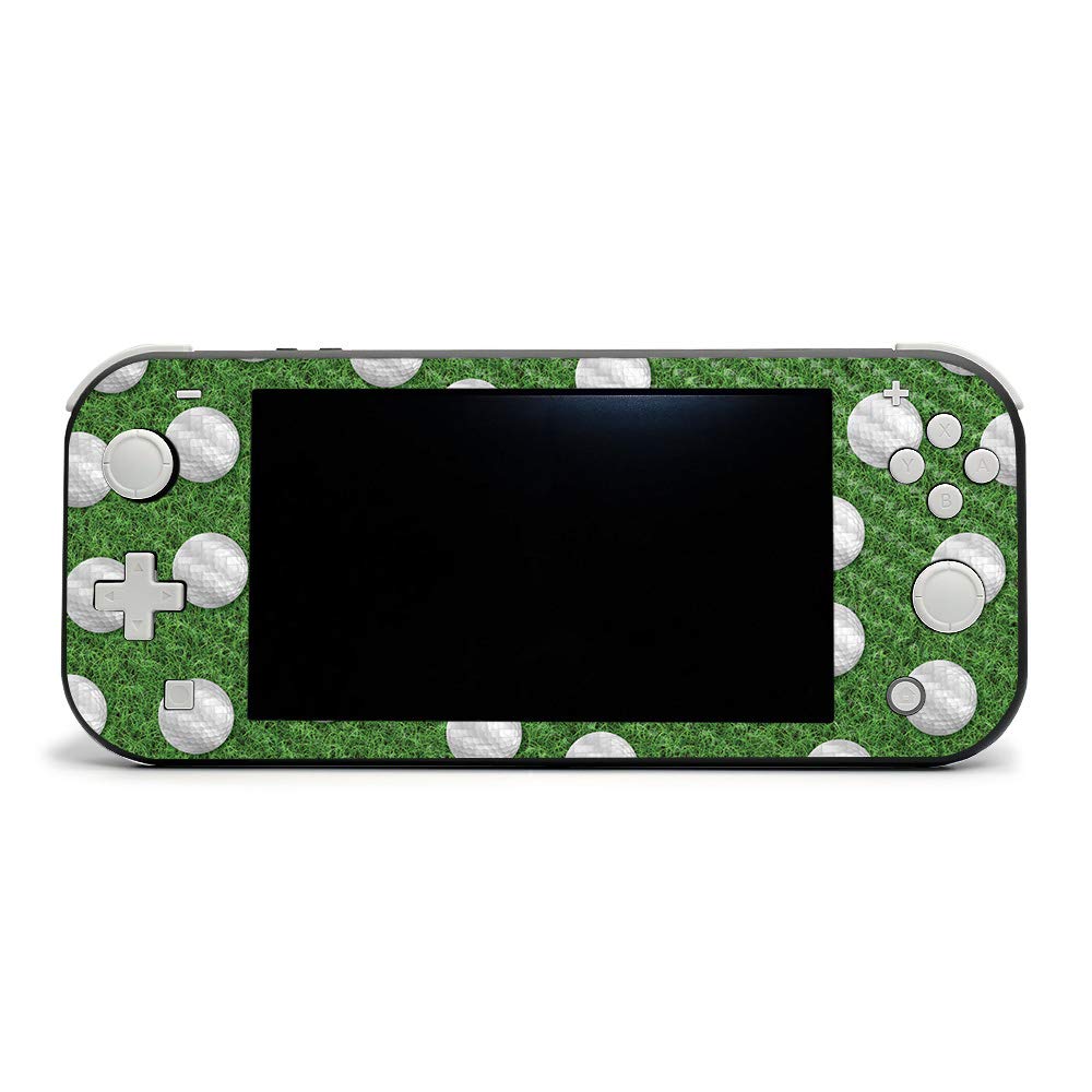 Premium Carbon Fiber Skin for Nintendo Switch Lite - Golf Design | Durable Protective Cover with Textured Finish | Easy to Apply & Remove | Made in USA | Perfect for Gaming, Travel & Style Protection