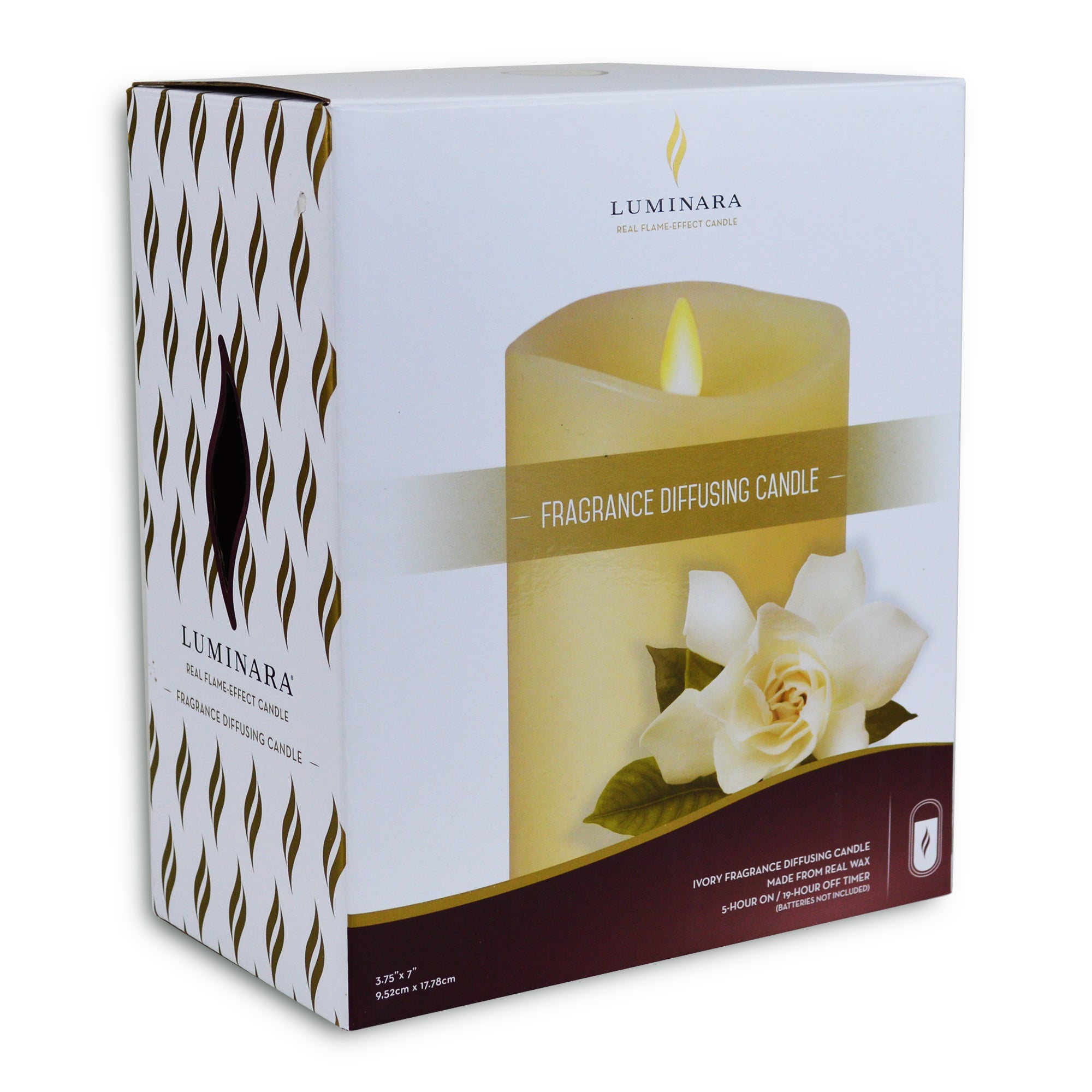 Luminara Electric Wax Warmer with 2 Lavender & 2 Ocean Breeze Scented Wax Melts - Aromatherapy Home Fragrance Diffuser for Bedroom, Living Room & Office Relaxation