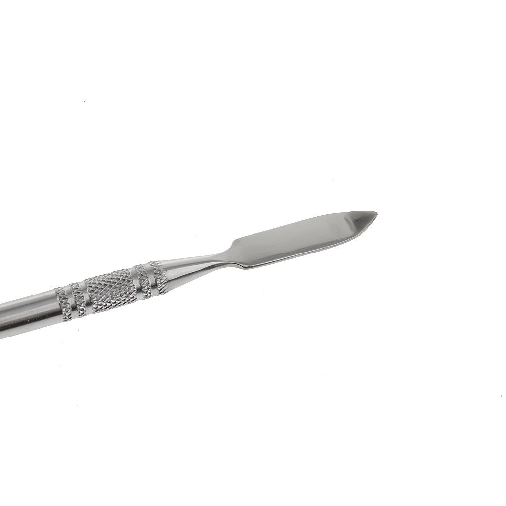 Professional Stainless Steel Cosmetic Makeup Palette Spatula Mixing Tool Kit - Durable Salon-Grade Makeup Artist Accessories for Foundation, Cream, and Paint Blending - Perfect for Makeup Artists, Salons, and DIY Beauty Enthusiasts
