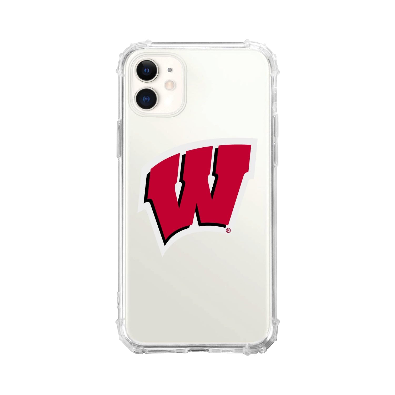 Durable OTM Essentials Phone Case with Tough Edge for iPhone 13 Pro Max - University of Wisconsin-Madison Badgers Design | Perfect for School, Travel & Everyday Protection