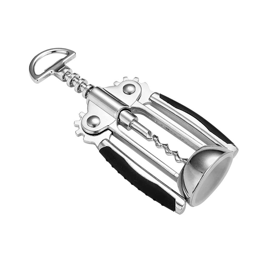 Premium Zinc Alloy Wine Bottle Opener - Creative Corkscrew & Beer Opener - Portable Multifunctional Bar Tool for Home, Parties & Outdoor Use