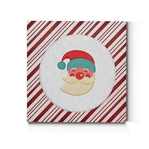 Candy Stripe Santa