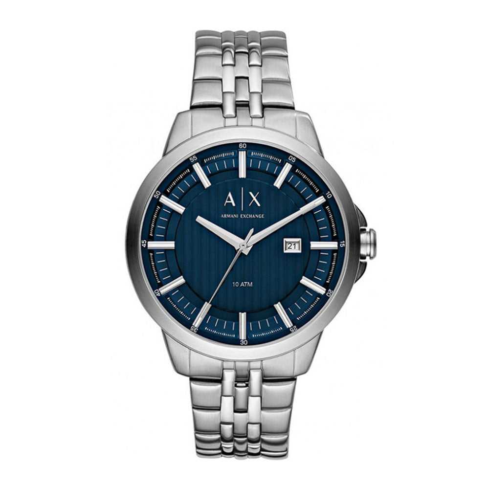 ARMANI EXCHANGE AX2261 Men's Stainless Steel Analog Quartz Watch with Silver Dial - Perfect for Business, Casual Wear & Gift Giving