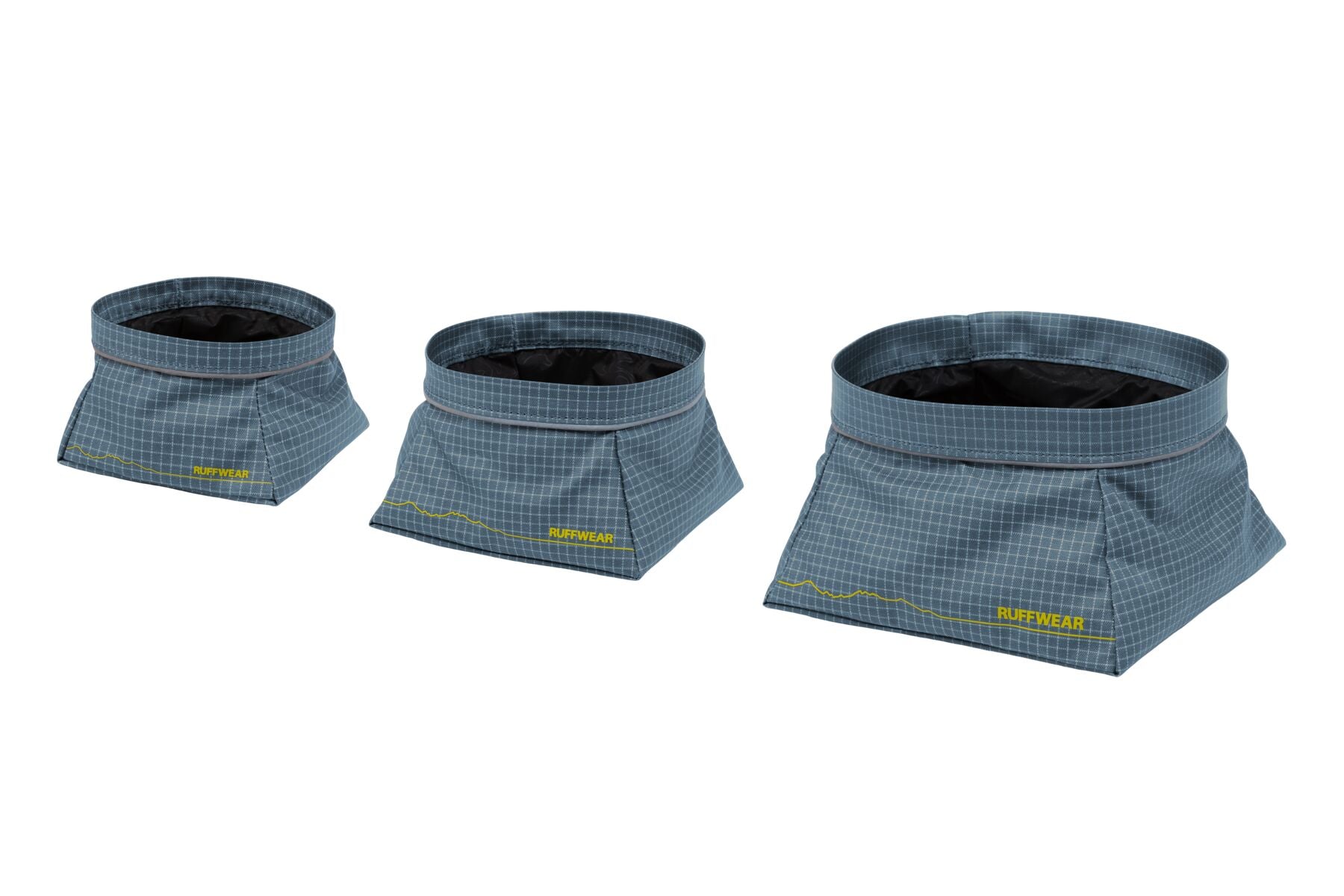 Ruffwear Great Basin Bowl Collapsible Portable Dog Bowl for Travel, Hiking & Camping - Durable, Lightweight & Easy to Clean Pet Food Water Dish for Outdoor Adventures