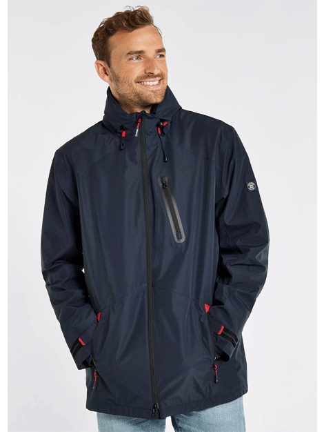 Waterproof Men's Raincoat by Crossbarry - Lightweight, Breathable & Windproof Outdoor Jacket for Hiking, Camping & Daily Commute