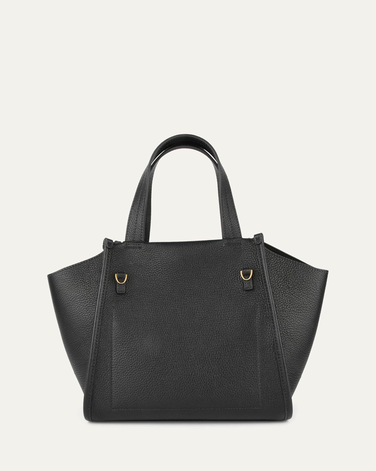 JOYCE Black Leather Crossbody Bag for Women - Stylish & Durable Handbag for Everyday Use, Work, Travel & Shopping