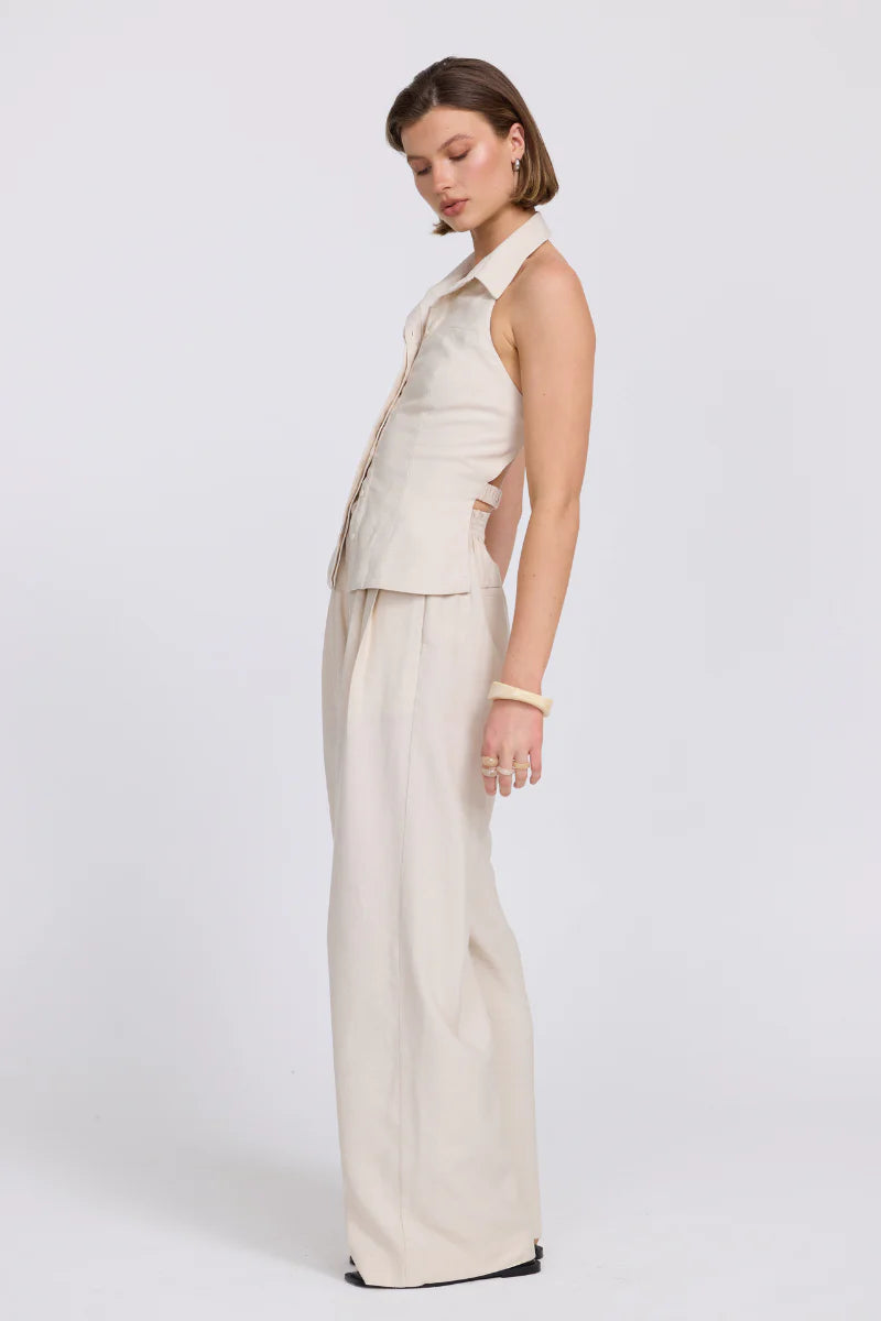 Eve Pant - Neutral Color Women's Casual Pants | Comfortable & Stylish for Everyday Wear, Office, and Travel