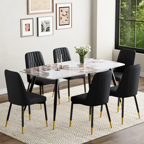 Pdl Table + Black Chais