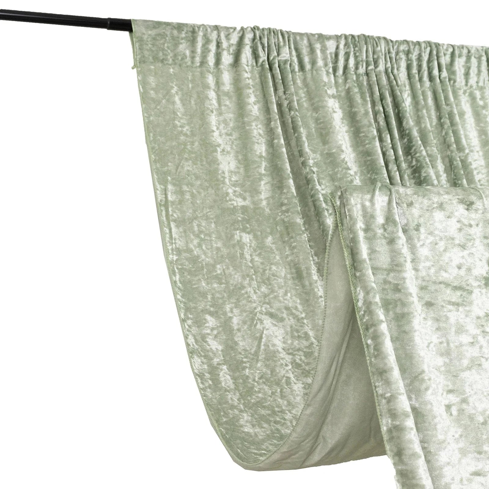 5 ft x 12 ft Premium Smooth Velvet Backdrop Curtain - Elegant Photography Background for Studio, Events & Home Decor | Durable & Wrinkle-Resistant Fabric