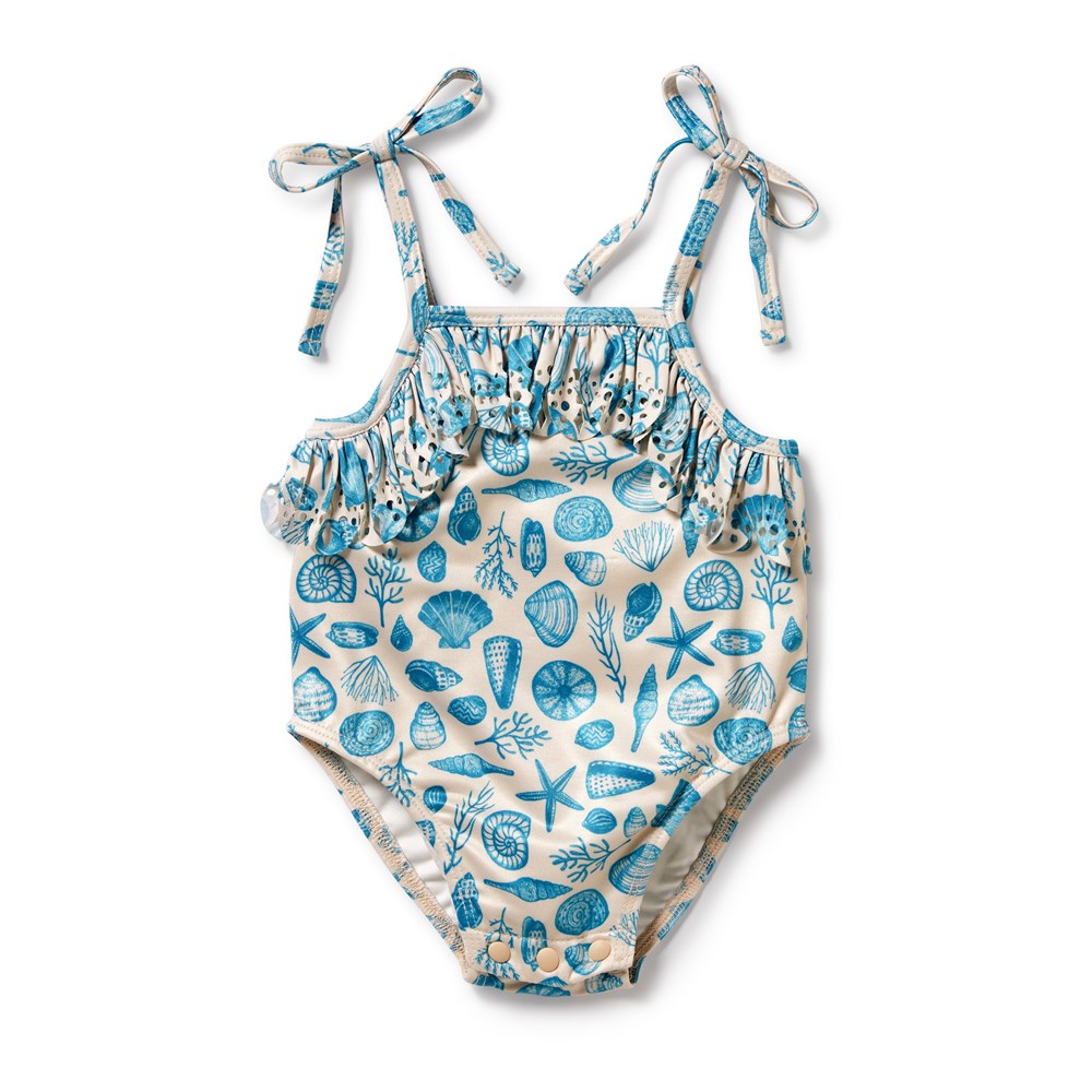 Stylish Cutout One-Piece Swimsuit for Women - Trendy Shell Design Bathing Suit for Beach & Pool - Perfect for Summer Vacations, Resort Getaways & Tropical Holidays