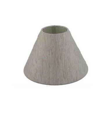 5.14.10 Tapered Lamp Shade - Grey Linen Fabric Drum Lamp Shade for Table & Floor Lamps - Perfect for Living Room, Bedroom & Office Lighting Decor