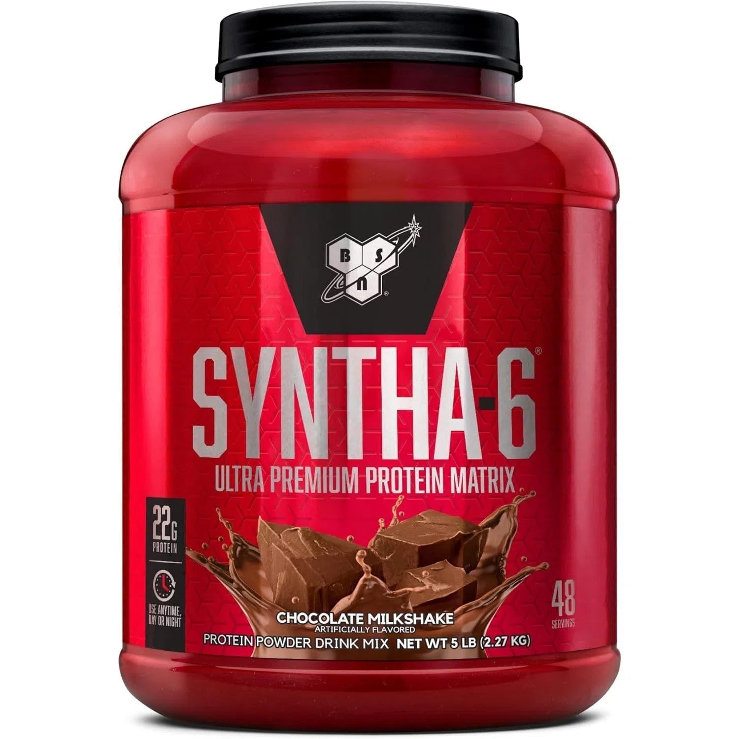 BSN Syntha-6 Protein Powder - Premium Whey Protein Blend for Muscle Recovery & Growth - Ideal for Post-Workout, Meal Replacement & Fitness Enthusiasts