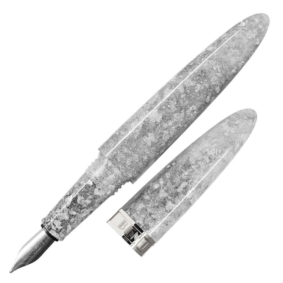 Benu Minima Fountain Pen - Premium Baikal Ice Blue Ink Pen for Writing, Calligraphy & Gifts - Perfect for Office, School & Journaling