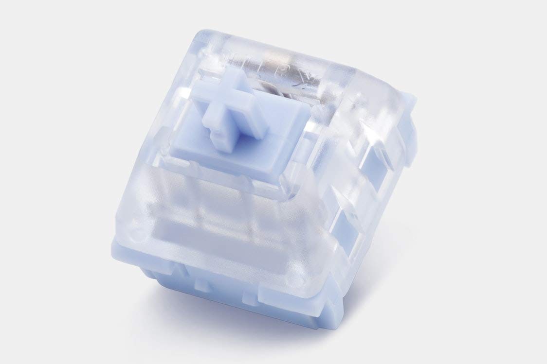 Kailh Polia RGB SMD Tactile Switches (10-Pack) - 3-Pin Mechanical Keyboard Switches with MX Stem, Purple Like Holy Panda - Perfect for Gaming & Typing Enthusiasts