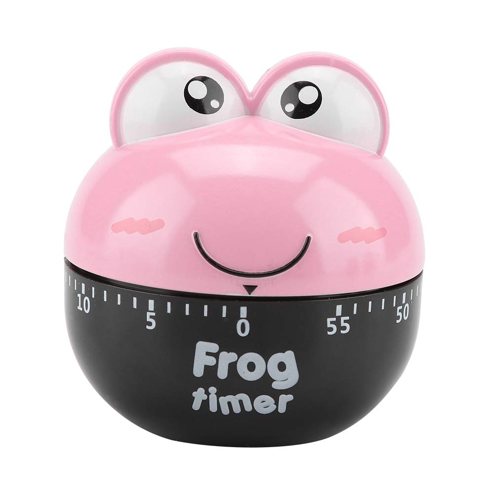 Pink Mechanical Kitchen Timer - Countdown Clock for Cooking, Baking, and Meal Prep | Perfect for Home Chefs & Bakers