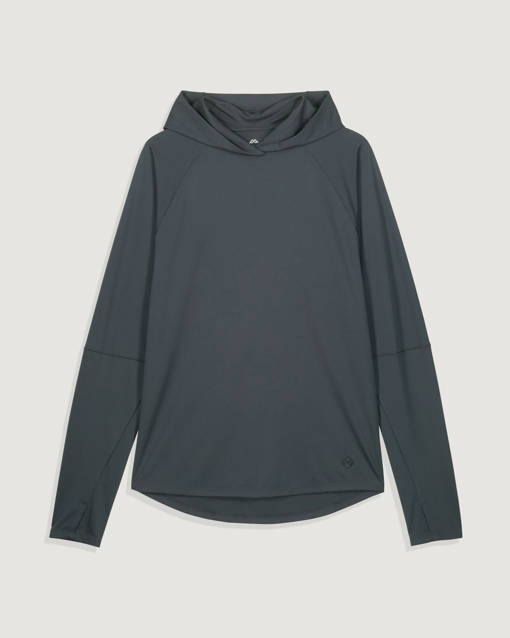 Men's SUN Stopper Hoodie - UPF 50+ Sun Protection, Lightweight & Breathable, Graphite - Perfect for Outdoor Activities, Hiking, and Travel