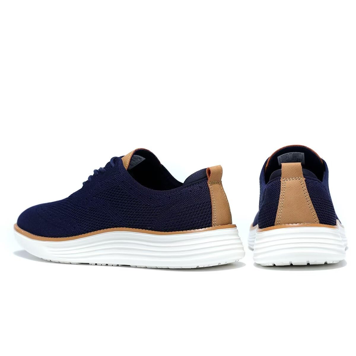 Men's Lightweight Oxford Lace-Up Casual Sneakers - Comfortable Walking Shoes for Men | Perfect for Office, Travel & Everyday Wear