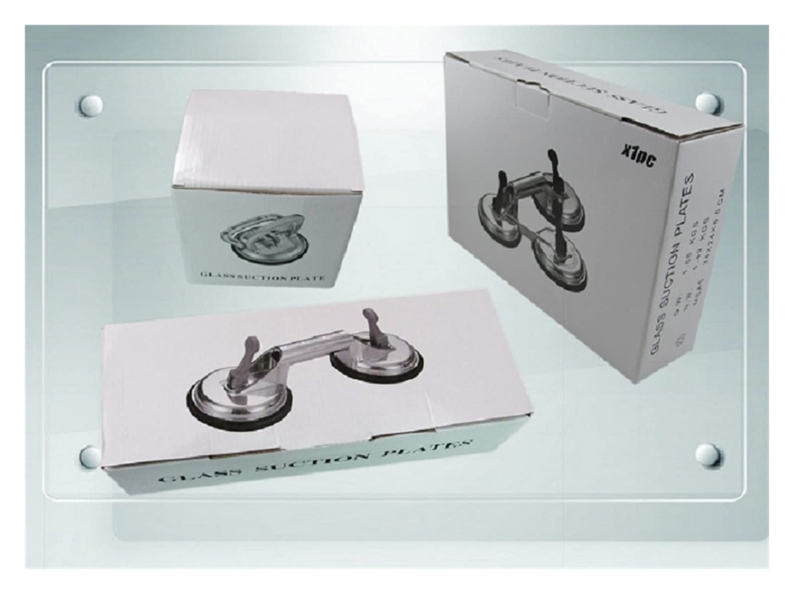 Granite Marble Slab Lifter - Heavy Duty Stone Lifting Clamp with Suction Cup for Tile Tiling Machine & Vibrator - Perfect for Countertop Installation, Construction & Stone Fabrication
