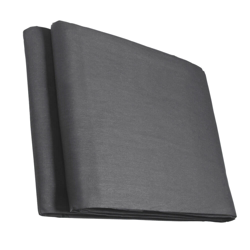 Double Telescopic Portable Stand with 3x6m Grey Muslin Backdrop - Adjustable Photography Background for Studio, Portrait, and Product Shoots