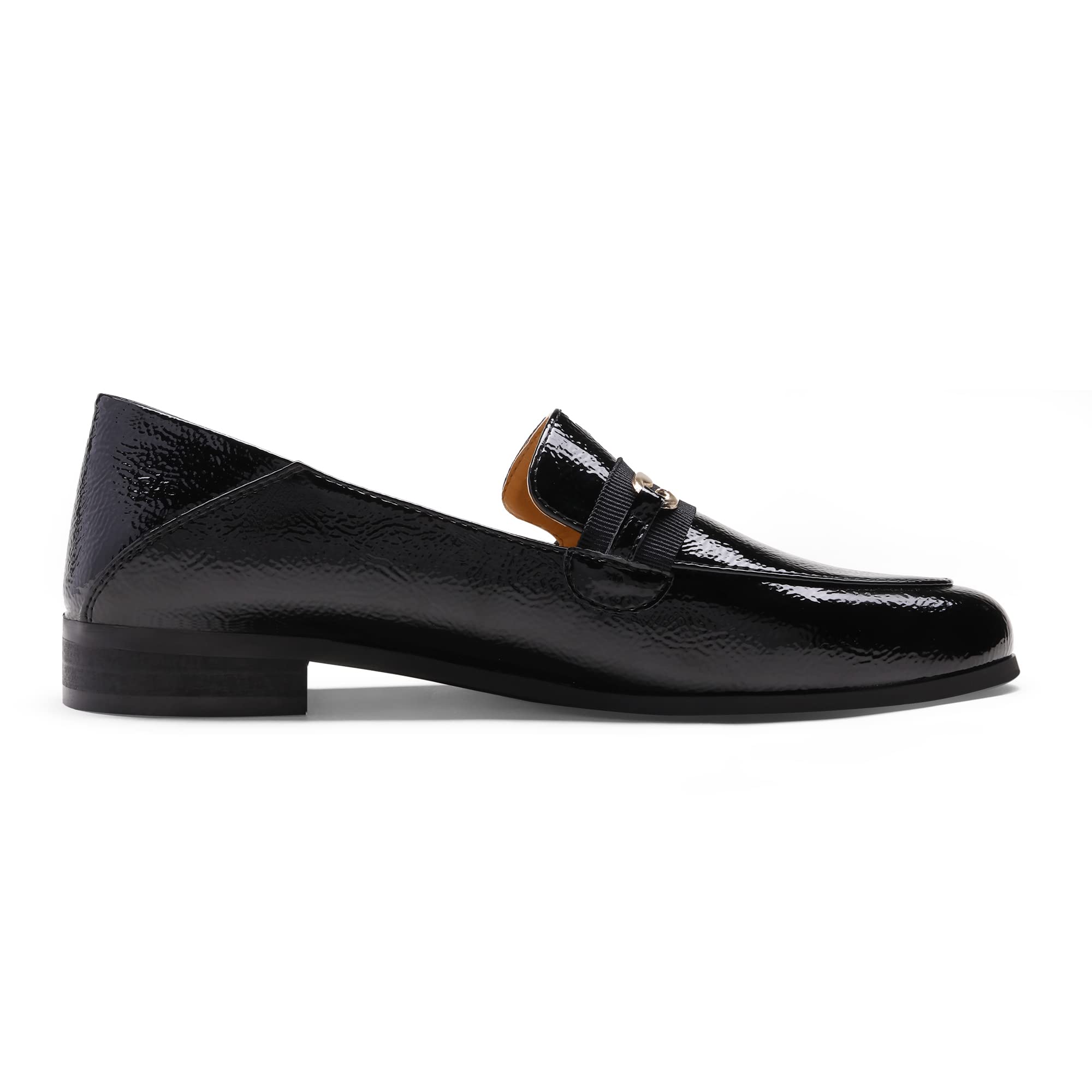 DREAM PAIRS Women's Slip On Loafers - Comfortable Round Toe Casual & Dressy Flats for Work, Office & Everyday Wear