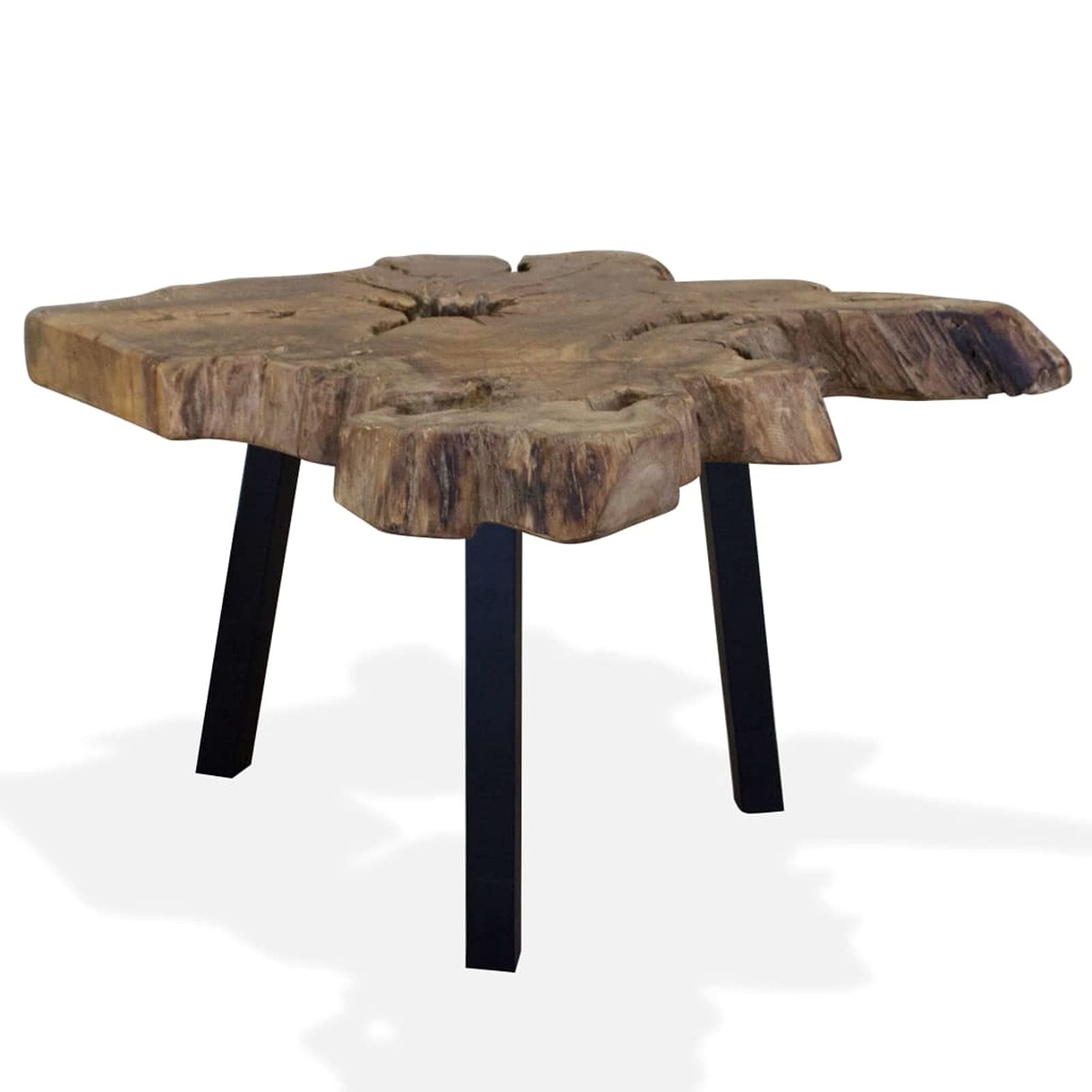 Modern Teak Coffee Table for Living Room - 31.4
