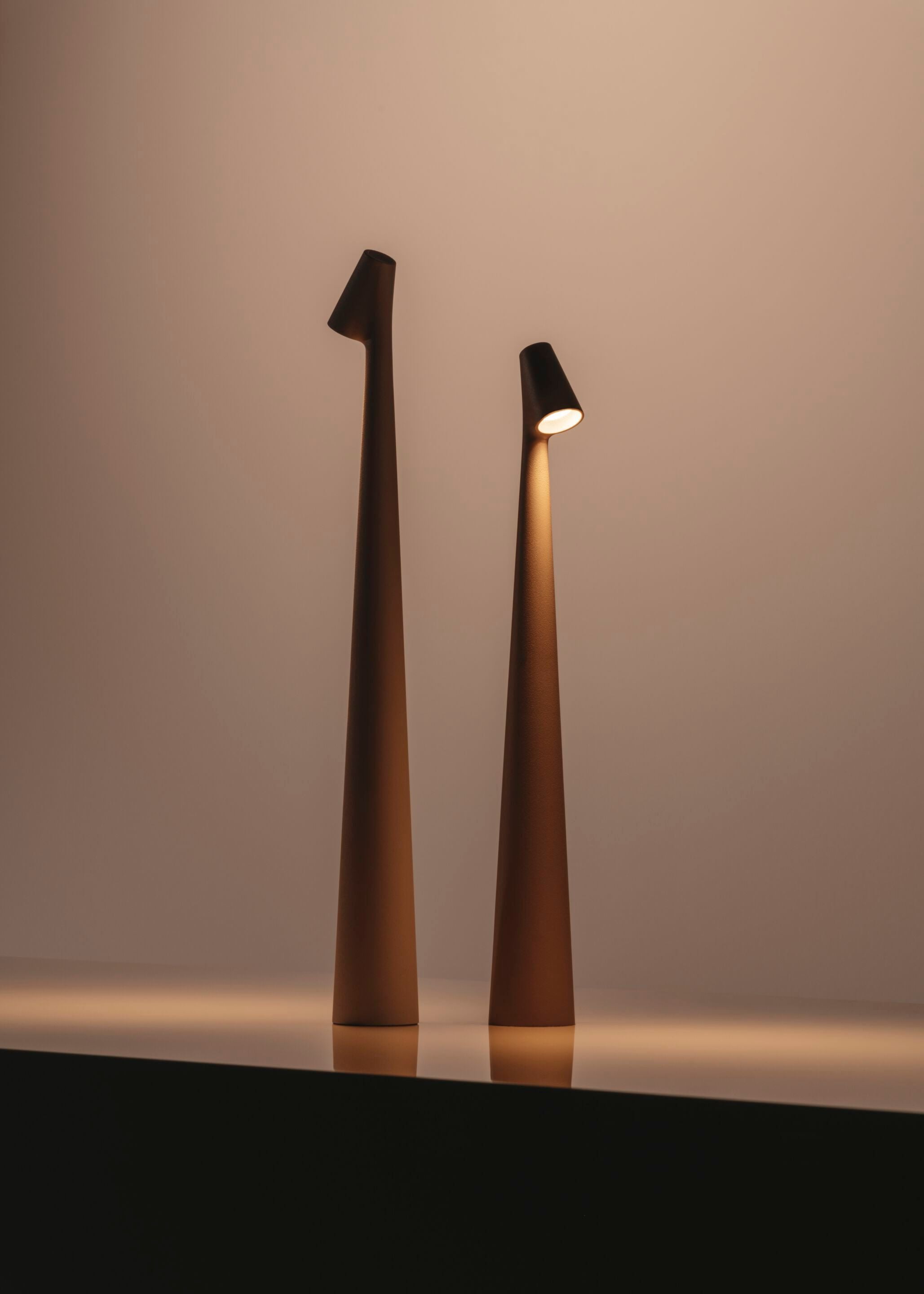 Portable Table Lamp - Handmade African Design, USB Rechargeable & Adjustable Brightness for Bedroom, Living Room, and Outdoor Camping