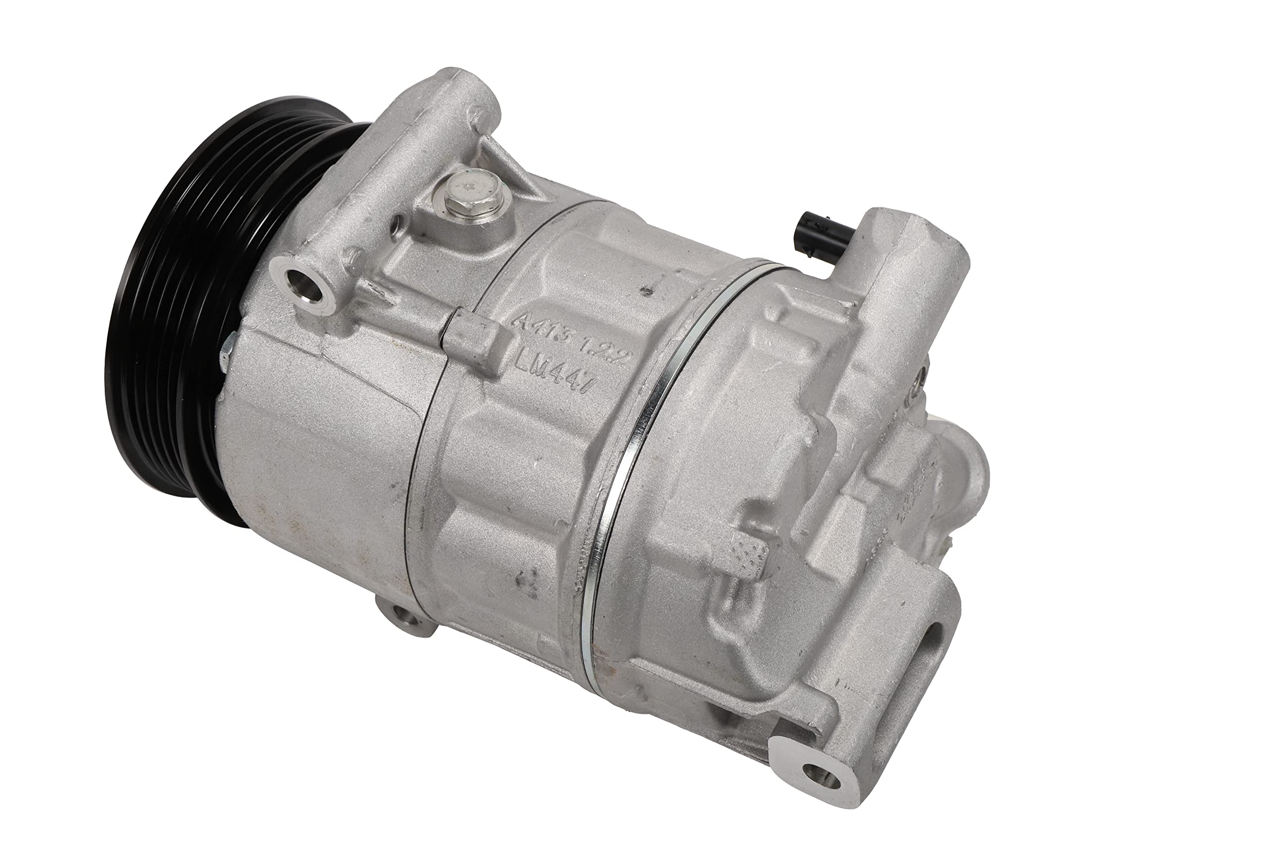 Genuine GM 84635625 AC Compressor Kit with Pressure Valve, Stud & Plug - Replacement for Car Air Conditioning System Repair & Maintenance