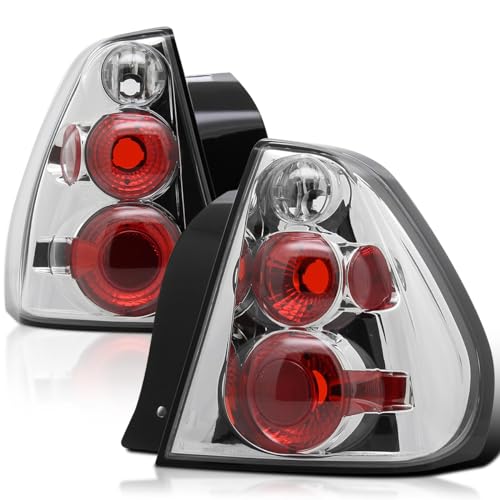Chrome Housing Clear Lens