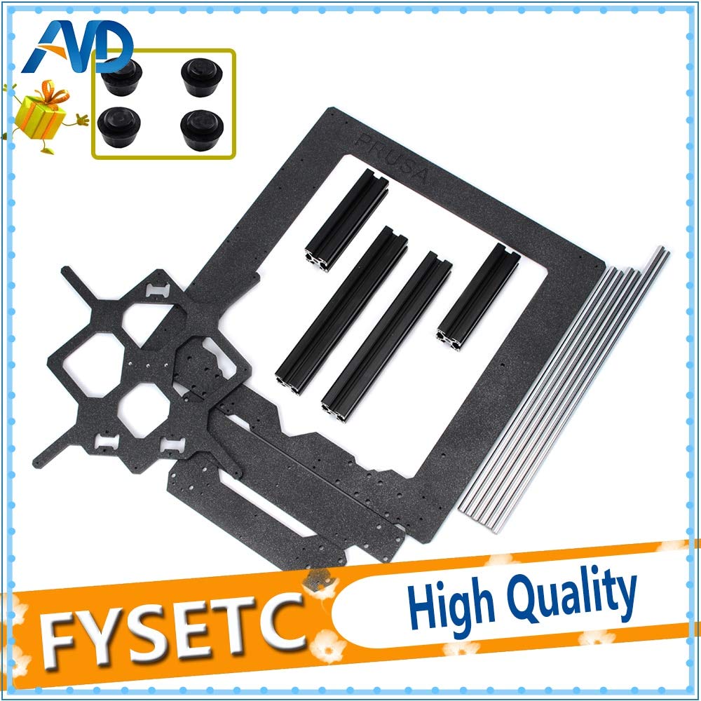 Original Prusa i3 MK3 3D Printer Parts Kit - Aluminum Frame, Black Profile & Smooth Rods for DIY 3D Printer Repairs & Upgrades | Perfect for Makers, Hobbyists & 3D Printing Enthusiasts