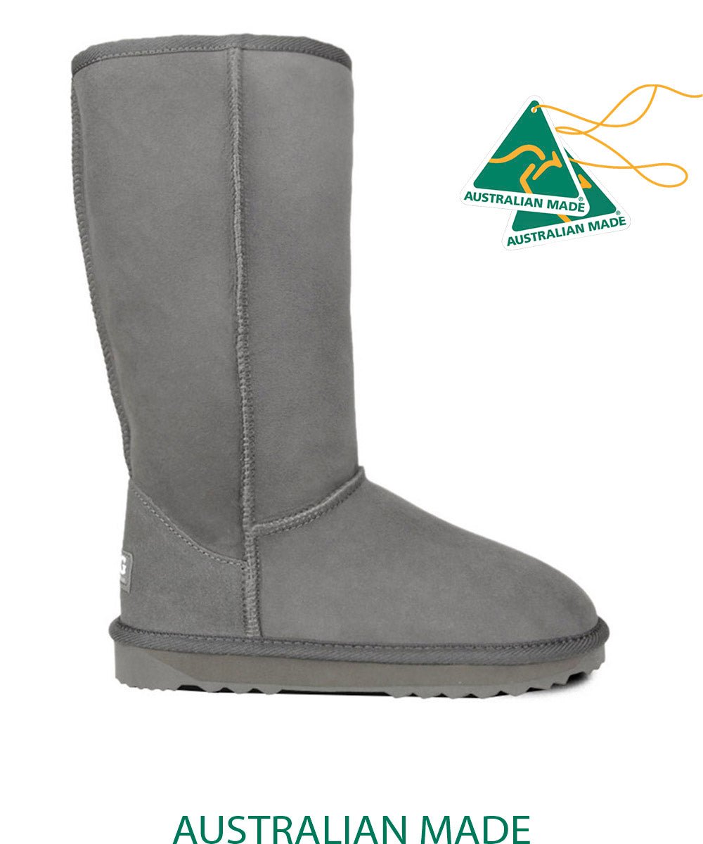 Premium UGG Classic Tall Women's Winter Boots - Warm & Cozy Sheepskin Boots for Cold Weather, Snow, and Casual Outfits