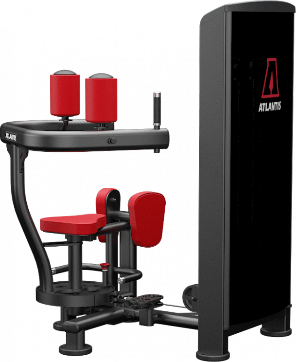 ATLANTIS Abdominal Rotation Machine - Core Workout Equipment for Home Gym & Fitness Training - Perfect for Abs, Obliques & Full-Body Toning