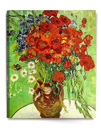 Red Poppies And Daisies